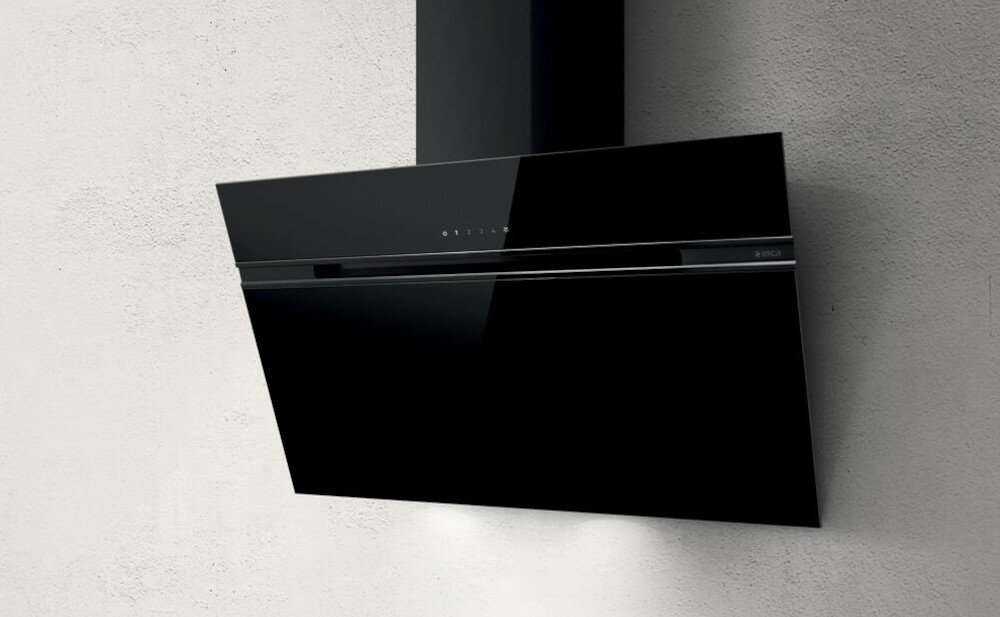 ELICA okap naścienny minimalistyczne wzornictwo geometryczna forma nowoczesna kuchnia wysoka jakość czystość