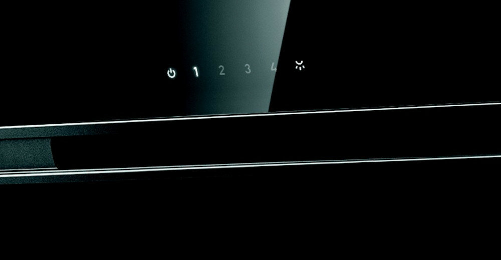 ELICA okap funkcje materiały funkcje sterowanie dotykowe regulacja praca pochłanianie opary