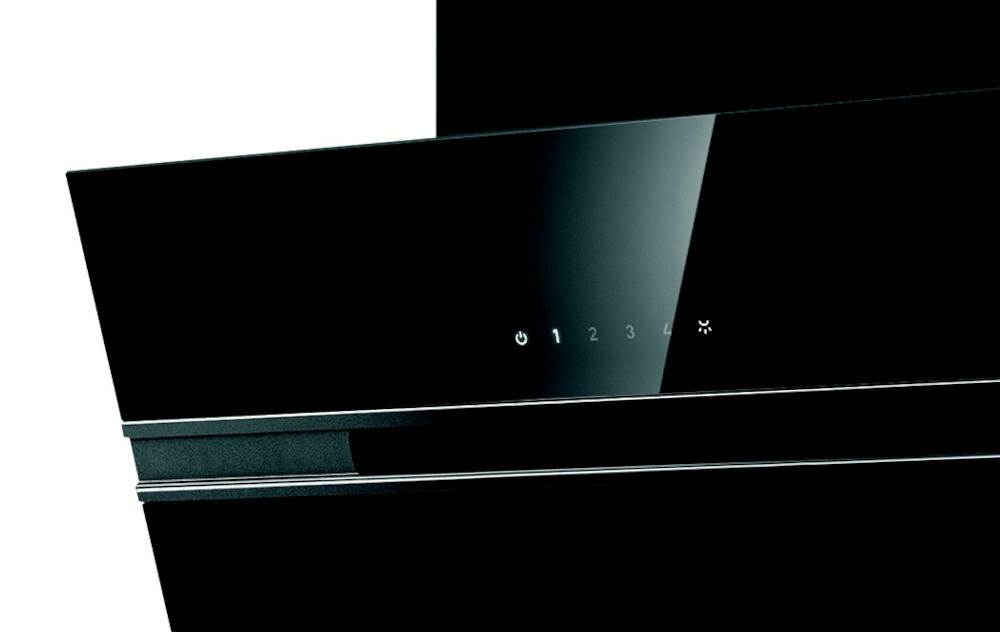 ELICA okap szkło hartowane zarysowania zabrudzenia odporność wymiary szklany panel bryła lekki solidny