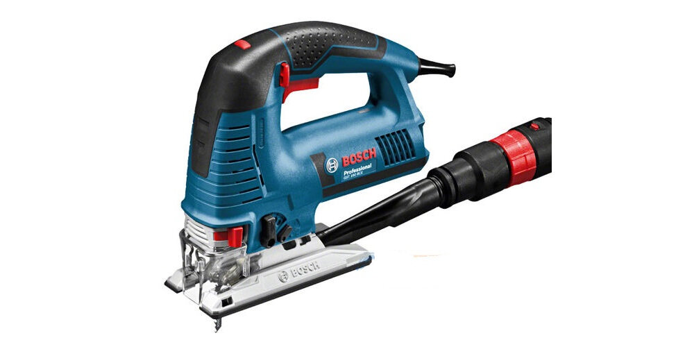 Wyrzynarka BOSCH GST 160 BCE Professional solidna otwarta stopa 3 lub 4-stopniowa oscylacja precyzyjna prowadnica brzeszczotu do pracy w drewnie w stali w aluminium maksymalna głębokość cięcia w drewnie do 160 mm w stali do 10 mm