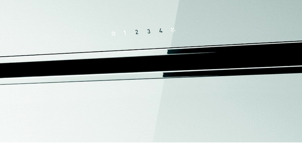 ELICA okap funkcje materiały funkcje sterowanie dotykowe regulacja praca pochłanianie opary