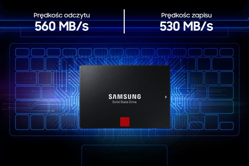 Samsung Szybkie działanie. Odczyt i zapis sekwencyjny Samsung Szybkie działanie. Odczyt i zapis sekwencyjny