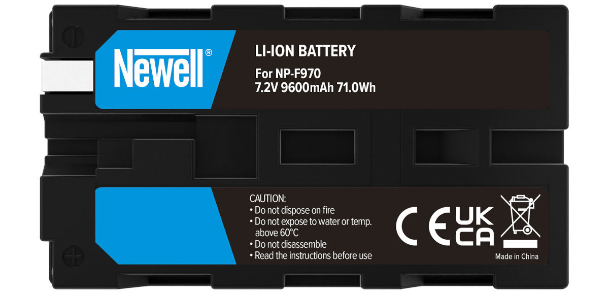 Akumulator NEWELL 8600 mAh do Sony NP-F960/NP-F970, program, serwisowe, newell, program, Akumulator Newell zamiennik NP-F970 do Sony