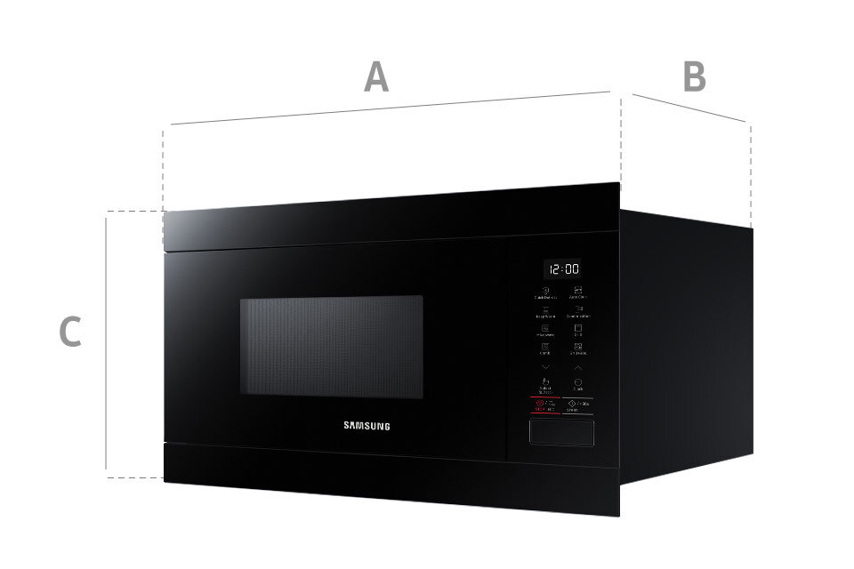 Wymiary kuchenki mikrofalowej do zabudowy