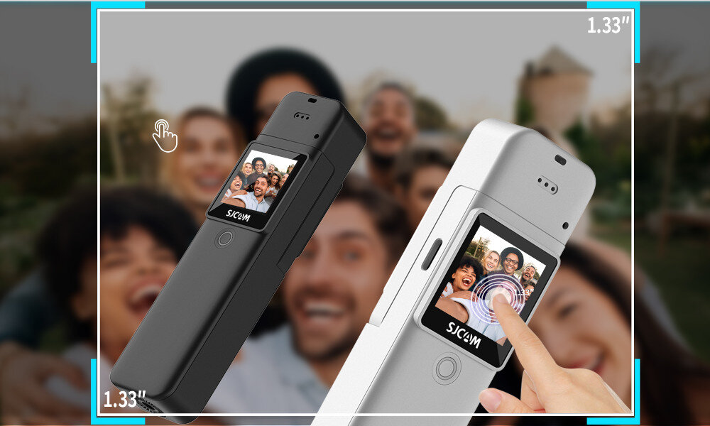 Kamera sportowa SJCAM C300 Czarny łączność Wi-Fi aplikacja ekran dotyk