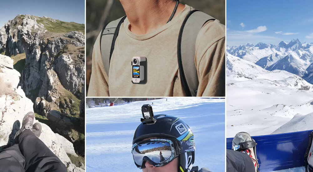 Kamera sportowa SJCAM C300 Czarny bateria zasilanie pojemność kompatybilność uchwyty