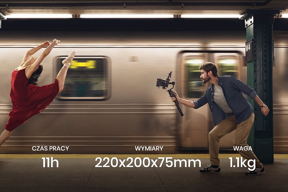 Gimbal ręczny DJI Ronin-SC opis