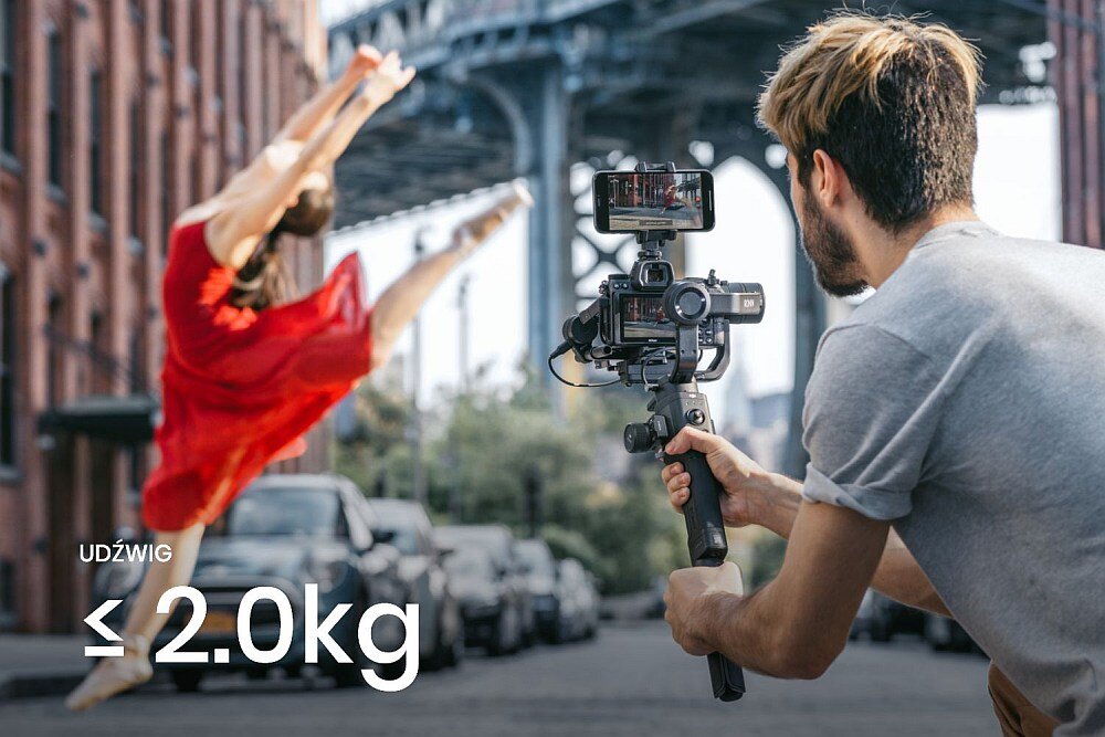 Gimbal ręczny DJI Ronin-SC kompatybilność