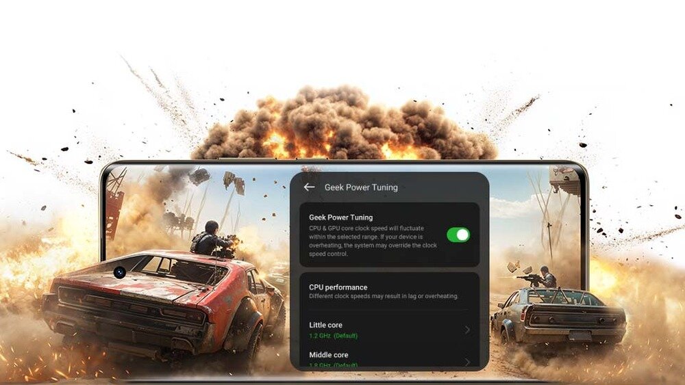 Smartfon REALME 14 Pro  smartfon podczas grania   