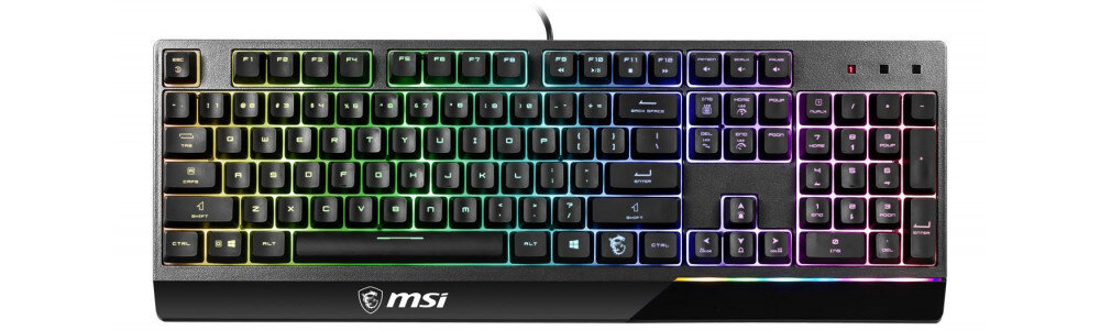 Klawiatura MSI Vigor GK30 wyglad ogolny wodoodpornosc