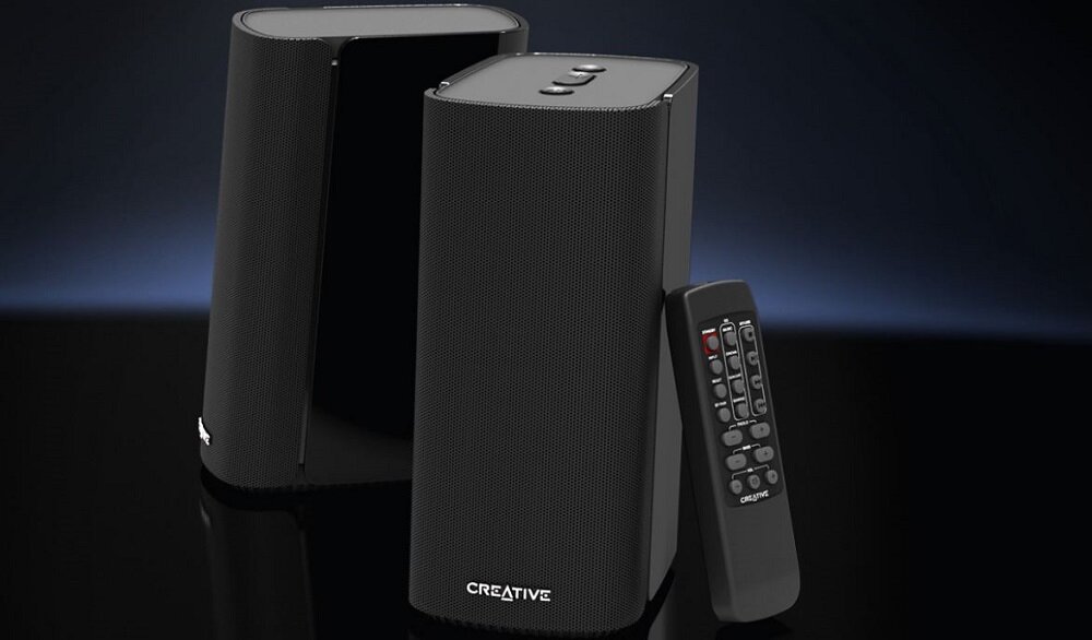 Głośniki CREATIVE T100 2.0 - kinowa jakosc audio 