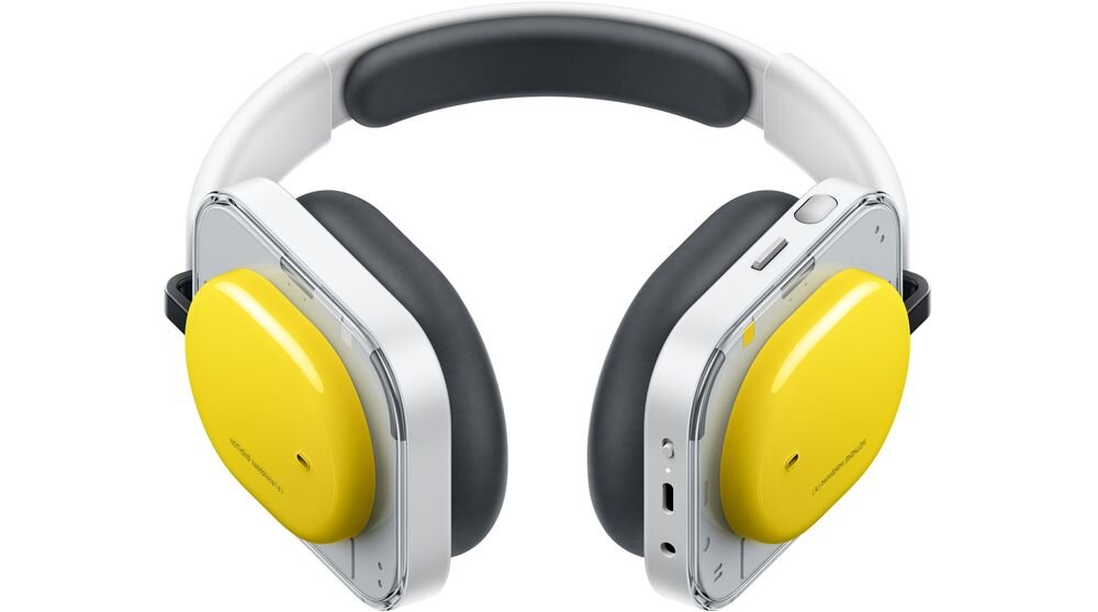 Słuchawki NOTHING Headphone B186 IP52 odporność na pył i zachlapania trwałość, słuchawki na białym tle