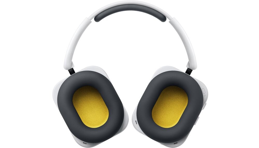 Słuchawki NOTHING Headphone B186 membrany tytanowe 40 mm dynamika dźwięku, słuchawki na białym tle