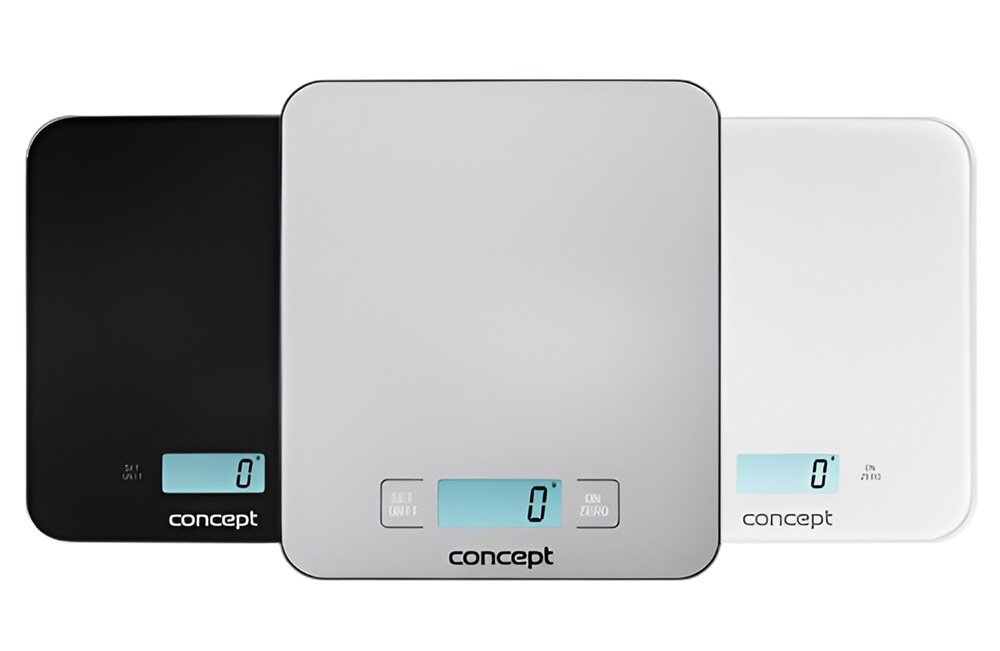 Waga CONCEPT VK-5710 trzy wersje kolorystyczne, stal nierdzewna