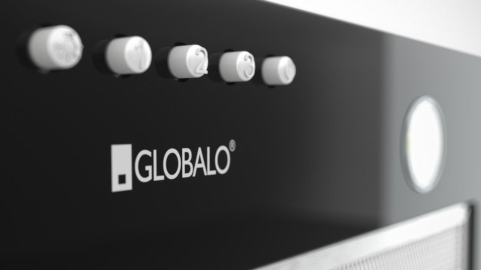 Okap GLOBALO Aprico 60.1 Czarny - Wydajność