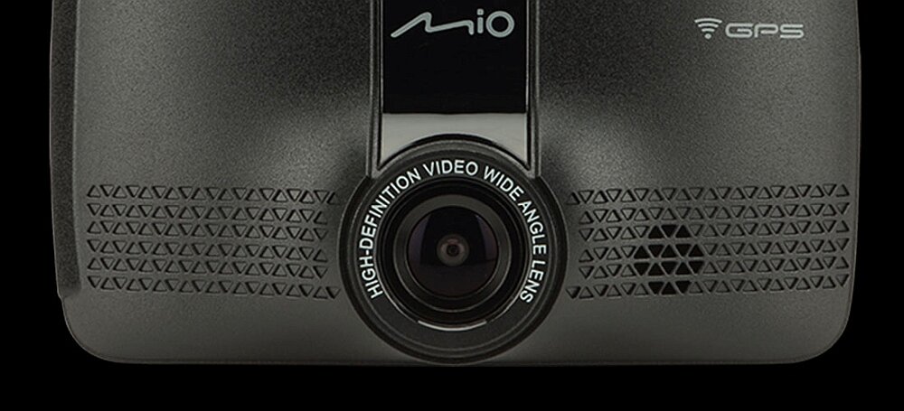 Wideorejestrator MIO MiVue 733 WiFi Drive Recorder obiektyw