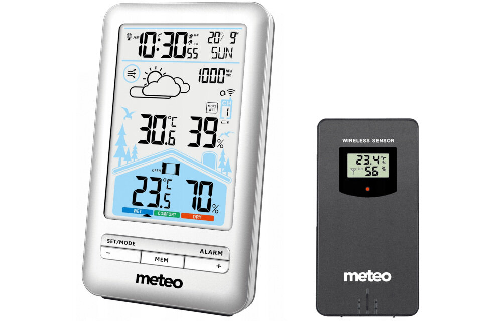 Stacja pogody METEO SP97 zestaw akcesoria komplet wyposazenie