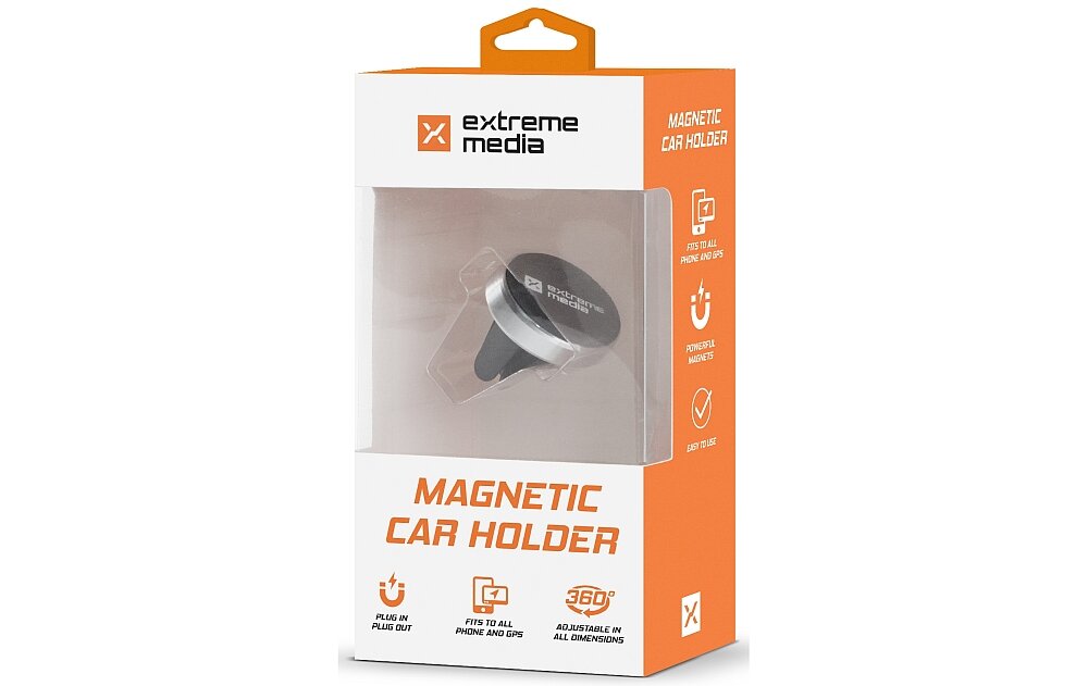 Uchwyt na telefon NATEC-EM NKP-1091    smartfon samochód montaż obsługa dostęp rozmiar gps muzyka 