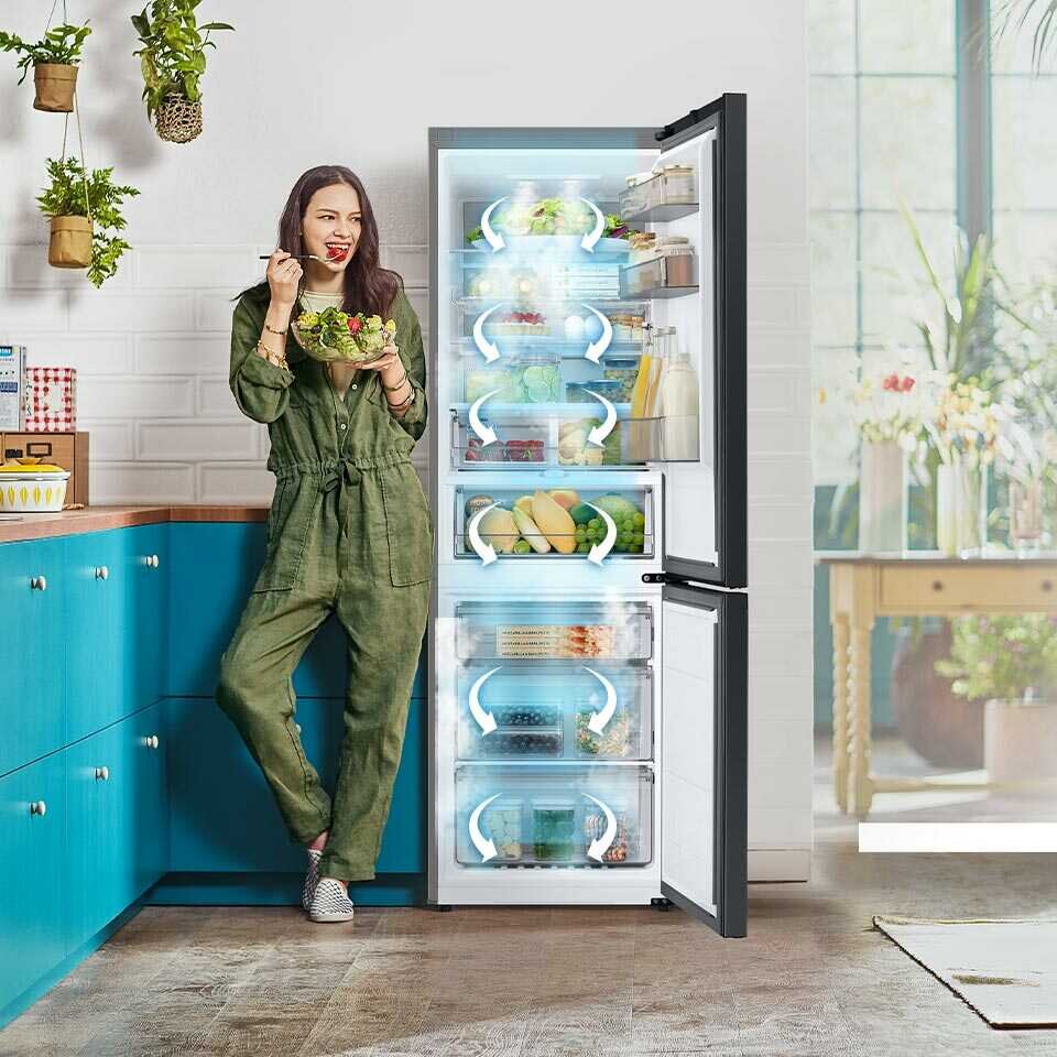 Zdjęcie wizualizujące działanie systemu chłodzącego All-Around Cooling