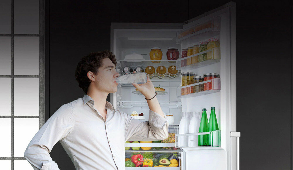 Lodówka LG GBB940DFQZT Nofrost więcej miejsca wygoda