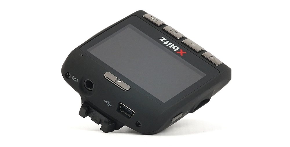 Wideorejestrator XBLITZ Black Bird 2.0 zasilanie obudowa ekran