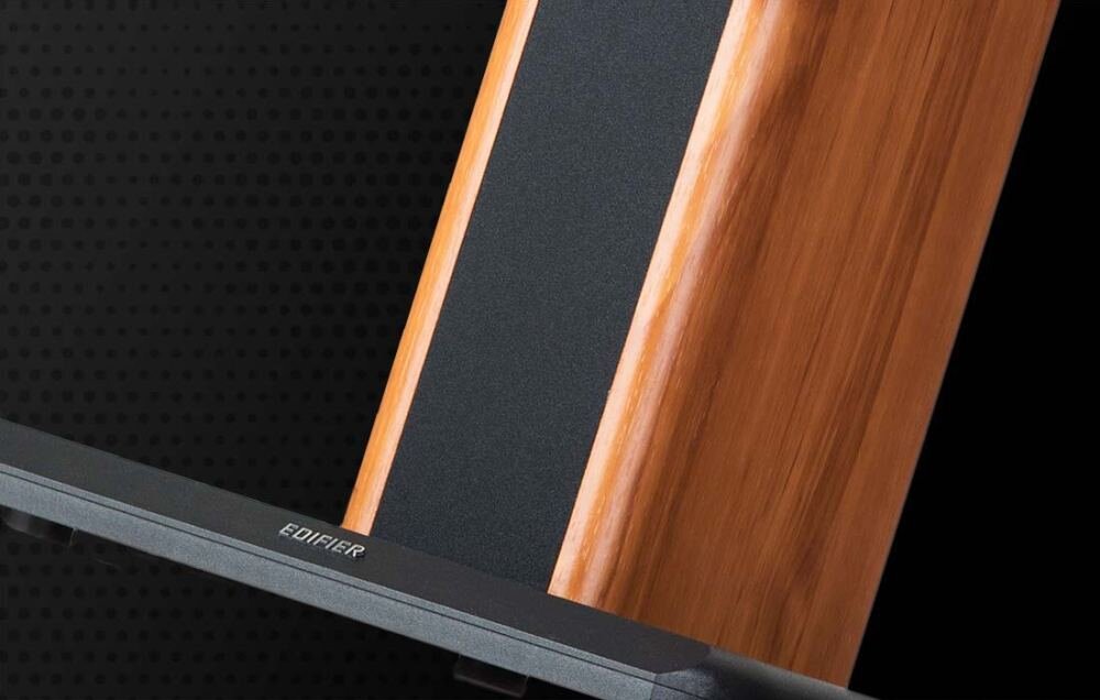 Stojaki EDIFIER S1000DB Brązowo-czarny design waga