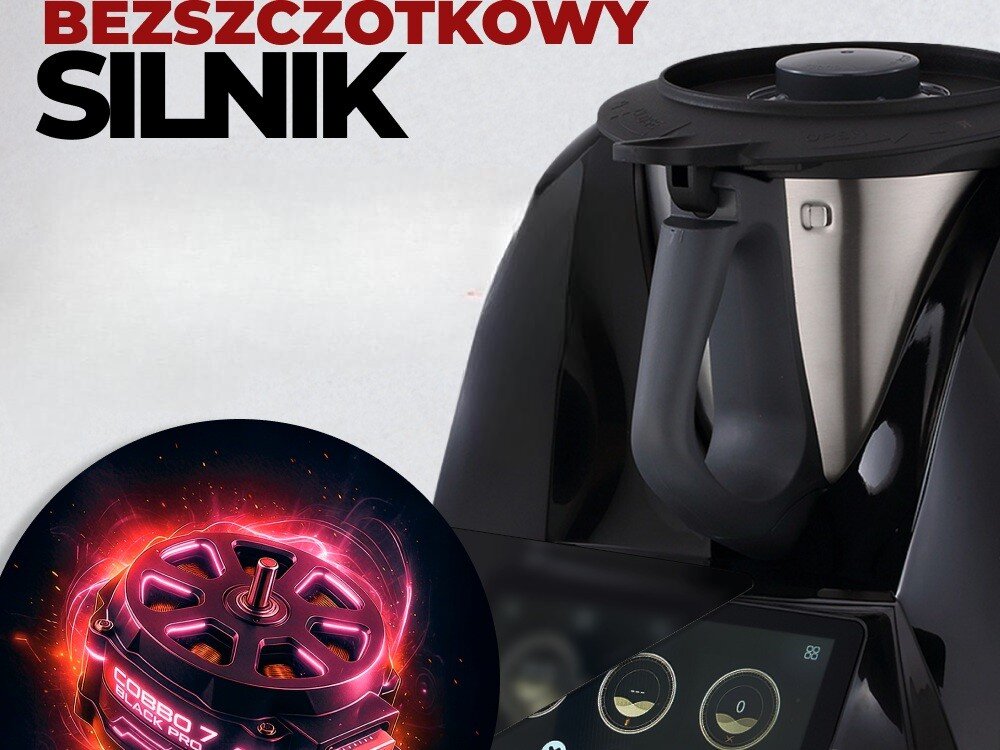 Wielofunkcyjny robot kuchenny COBBO 7 Pro bezszczotkowy silnik, miksowanie, blendowanie, rozdrabnianie