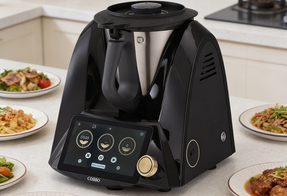 Wielofunkcyjny robot kuchenny COBBO 7 Pro funkcja planowania startu, gotowe wtedy kiedy potrzebujesz, łatwaiejsza organizacja pracy