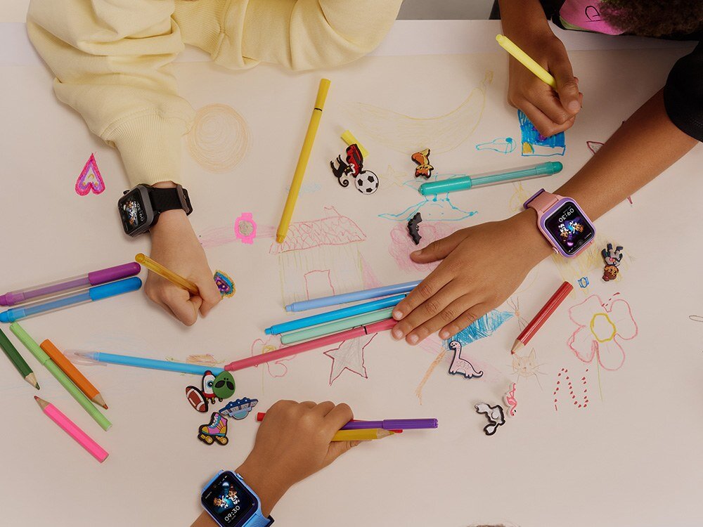 GARETT Kids Essa 2 smartwatch cienka konstrukcja 13 mm lekki wygodny