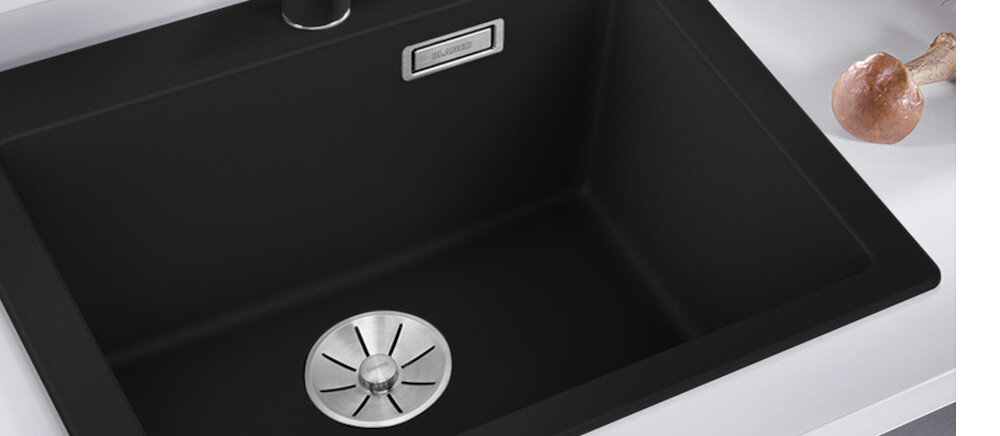 ZLEWOZMYWAK BLANCO PLEON 5 521504 jednokomorowy stylowe wzornictwo Silgranit PuraDur odporny zarysowania uderzenia