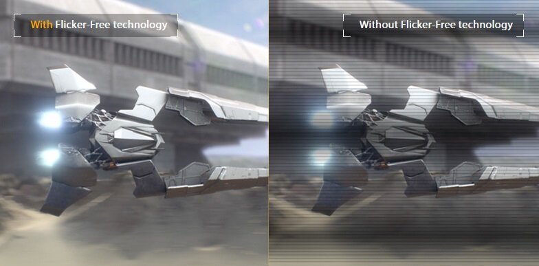 Monitor ASUS TUF Gaming VG27AQML1A - Flicker-Free 