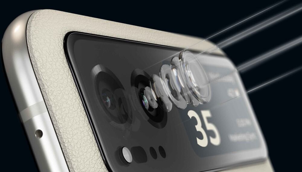 Smartfon MOTOROLA Razr 40   ekran bateria aparat procesor ram pamięć pojemność rozdzielczość zdjęcia filmy opis dane cechy blokady system łączność wifi bluetooth obudowa szkło odporność porty muzyka transfer sieć przekątna matryca waga czujniki oled amoled ips