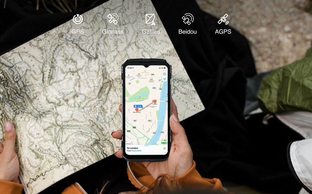 DOOGEE S118 pamięć 512 GB przestrzeń na pliki