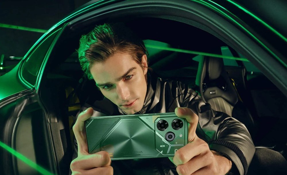 Smartfon TECNO Pova 6 Pro design 
