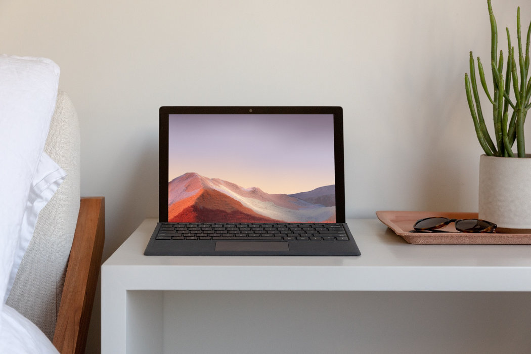Klawiatura Microsoft Surface Pro Signature Type Cover kolory materiał luksus potęga rzeczywistość konstrukcja wygoda wszechstronność