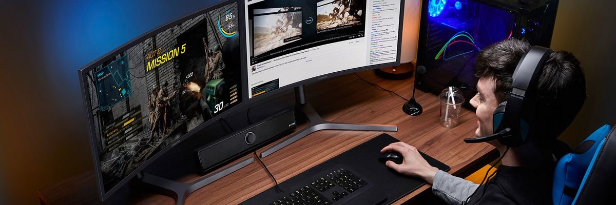 Samsung Monitor 357 Dopasowane Do Graczy 1920 Samsung Monitor 357 Dopasowane Do Graczy 1920
