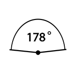 Samsung Szerokie kąty widzenia 178°/178°