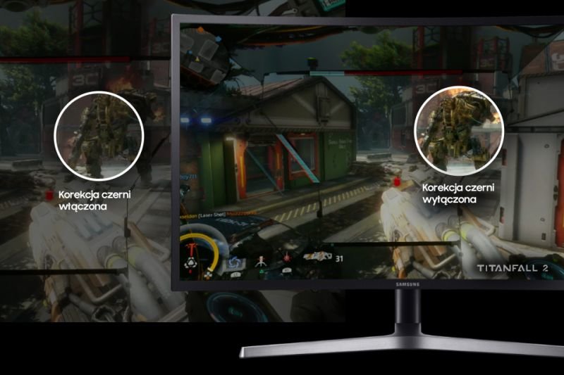 Samsung Detale rozgrywki widoczne w ciemnych scenach. Black Equalizer Samsung Detale rozgrywki widoczne w ciemnych scenach. Black Equalizer