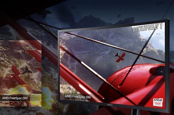 Samsung Doskonale płynny obraz. AMD FreeSync Samsung Doskonale płynny obraz. AMD FreeSync