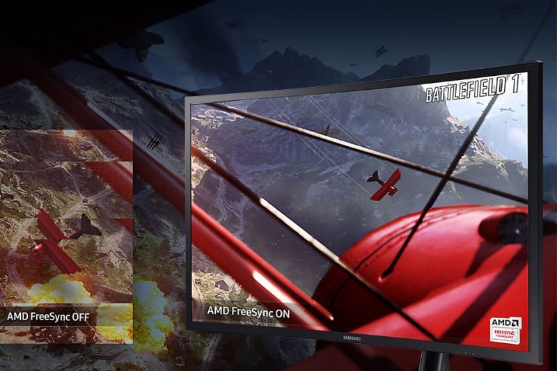 Samsung Doskonale płynny obraz. AMD FreeSync Samsung Doskonale płynny obraz. AMD FreeSync