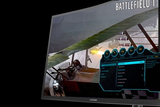 Samsung Realistyczne wrażenia podczas gry. Menu ekranowe (OSD) Samsung Realistyczne wrażenia podczas gry. Menu ekranowe (OSD)