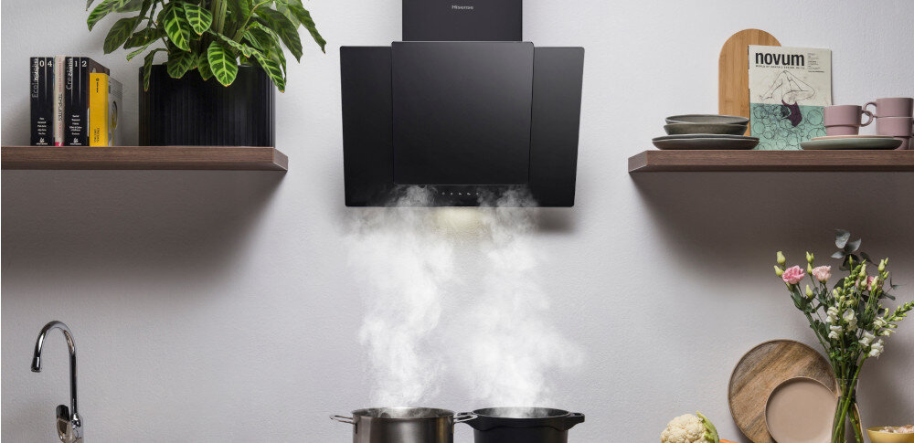 OKAP HISENSE MH6INBG Ekstrakcja lub recyrkulacja usuwanie zapachów zasysanie pary