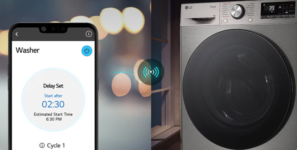 PRALKA LG MF2W9S72YP TURBOWASH360 AI DD STEAM ALLERGY CARE 9 KG 1200 OBR