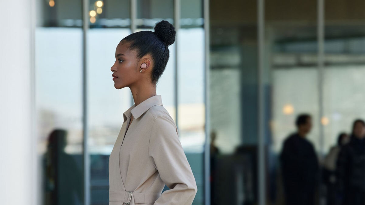 Słuchawki dokanałowe SONY WF-C710 ANC Wodoodporne różowa wersja słuchawek precise voice pickup ai izolacja głosu filtracja szumów