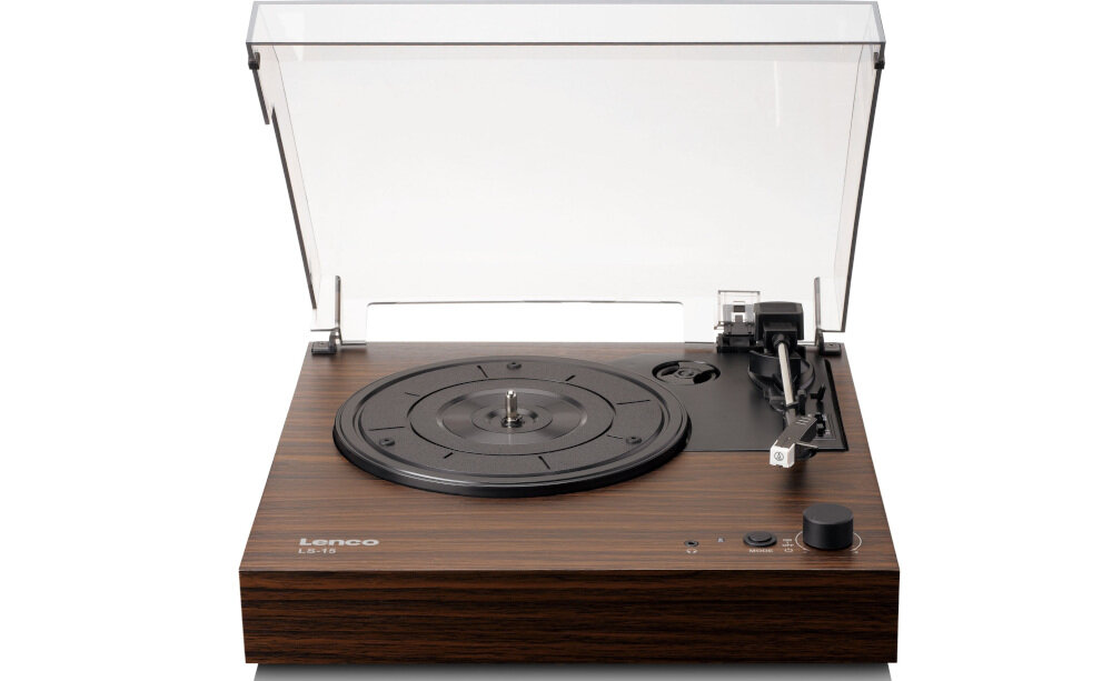 Gramofon LENCO LS-15WD - Stabilny napęd paskowy, stabilne obroty talerza