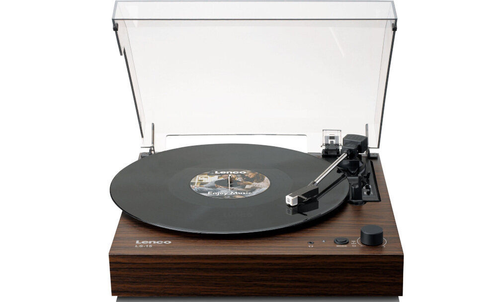 Gramofon LENCO LS-15WD - Wbudowane głośniki stereo