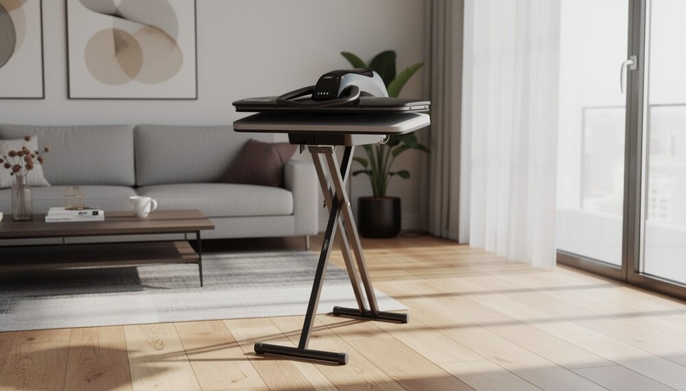 Stojak do systemu do prasowania COBBO Steam One Pro 40 Compact 32 Czarny kv początek opisu