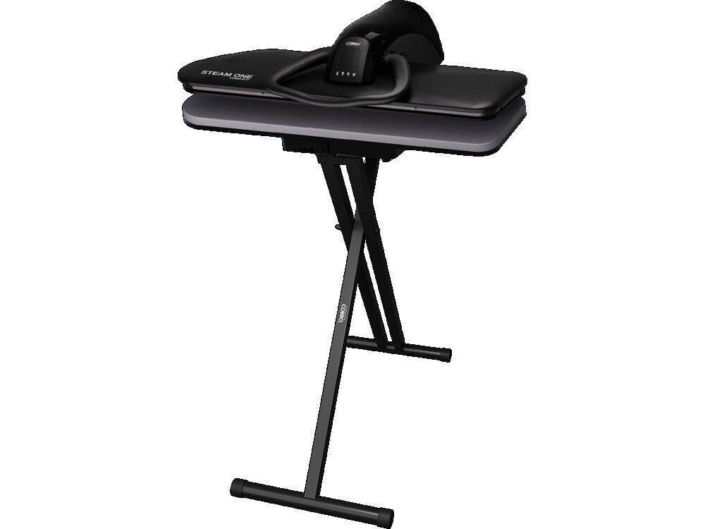 Stojak do systemu do prasowania COBBO Steam One Pro 40 Compact 32 Czarny wygoda, stabilna podstawa, płynna praca, wygodniej