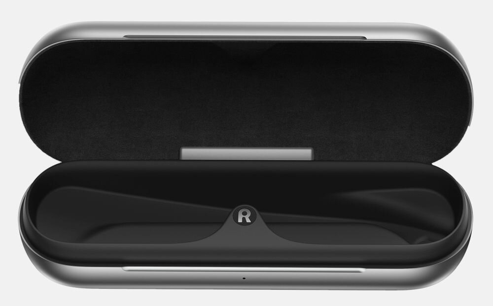 Etui ładujące ROKID RVC101 Etui ładujące Rokid do okularów Rokid AI srebrny przechowywanie ochrona, ladowanie