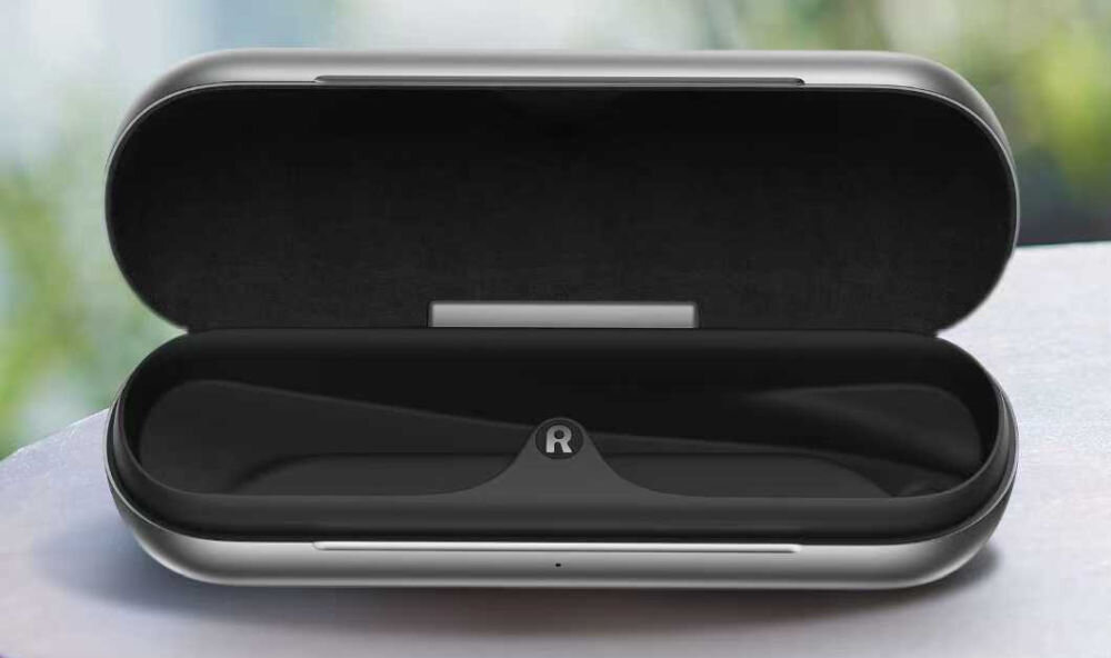 Etui ładujące ROKID RVC101 Etui ładujące Rokid do okularów Rokid AI srebrny ladowanie, szybkosc